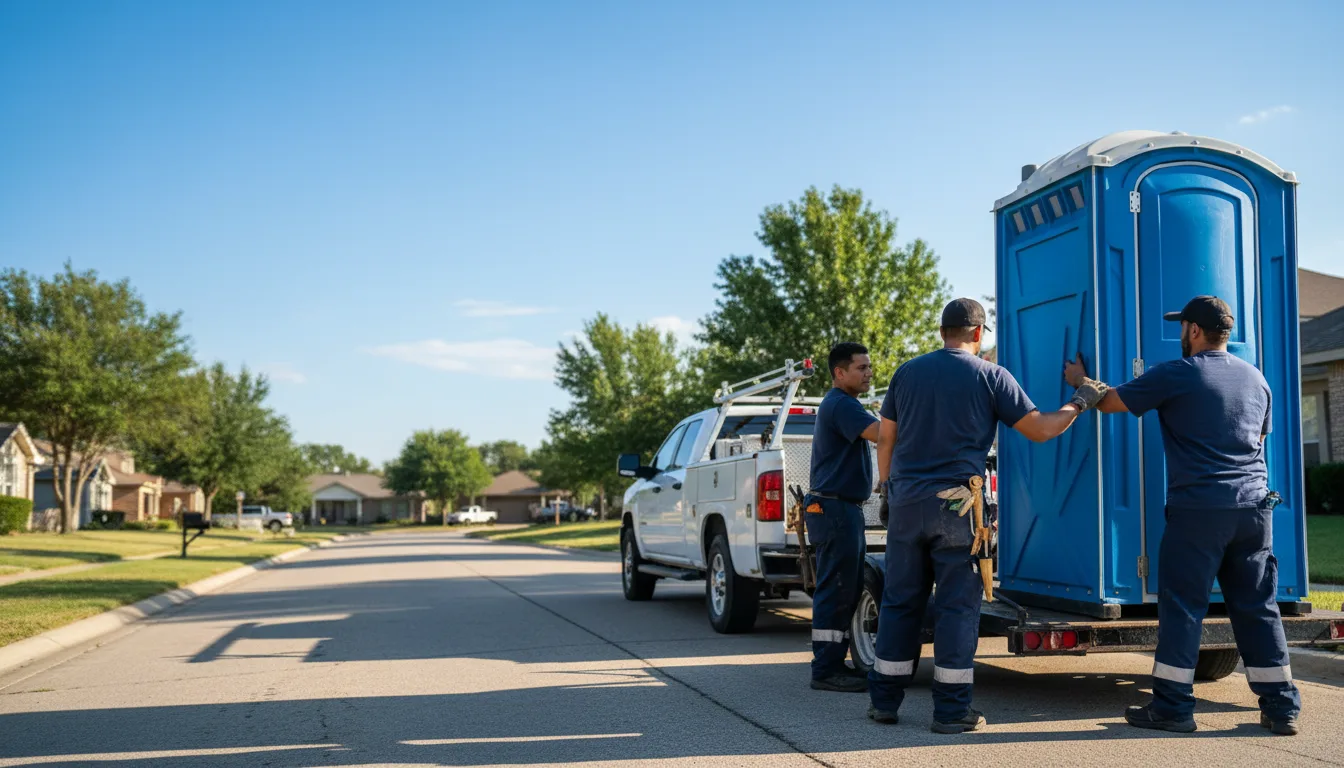 Portable Toilet Rental in Pleasant Grove, CA near me
